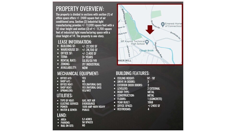 185 Huntingdon Ave, Waterbury, CT à louer - Photo de l’immeuble – Image 2 sur 13