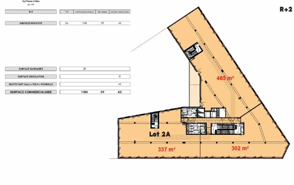 54 Avenue Rosa Parks, Lyon à louer - Plan d’étage – Image 3 sur 16