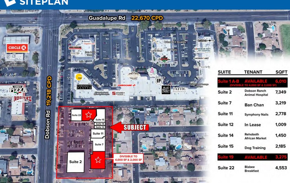 2909-2917 S Dobson Rd, Mesa, AZ à louer - Photo de l’immeuble – Image 2 sur 31