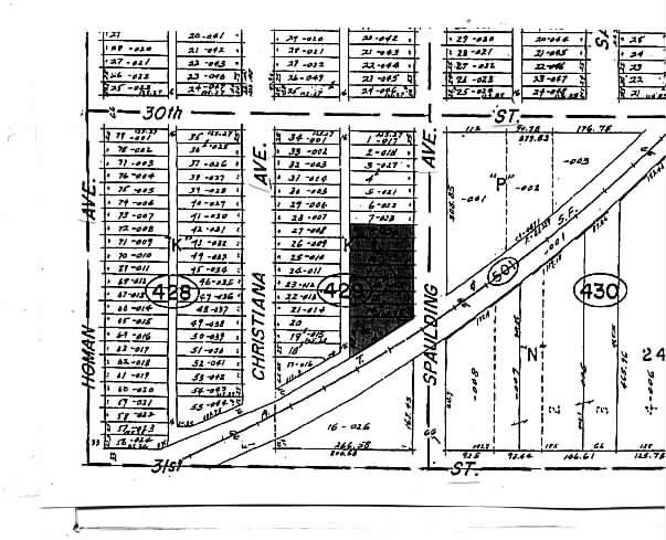 3018 S Spaulding Ave, Chicago, IL à vendre - Plan cadastral – Image 2 sur 4