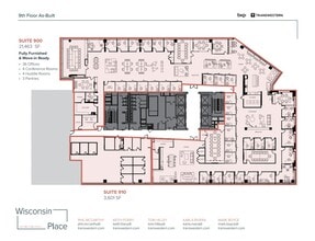 5404 Wisconsin Ave, Chevy Chase, MD à louer Plan d’étage– Image 2 sur 2