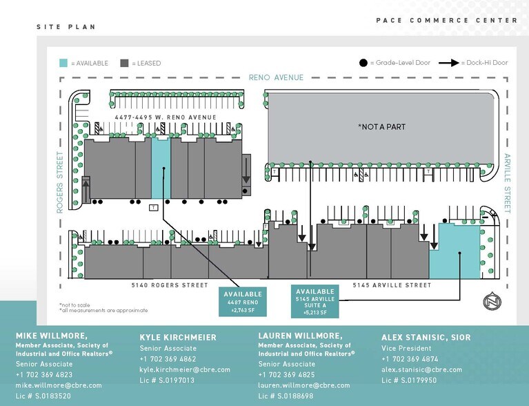 5140 Rogers St, Las Vegas, NV à louer - Plan de site – Image 2 sur 15