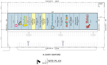 1001-1025 Dairy Ashford Rd, Houston, TX à louer Plan de site– Image 1 sur 1