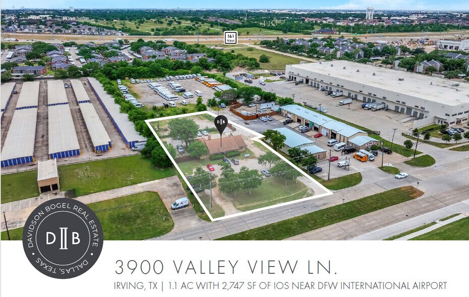3900 Valley View Ln, Irving, TX à louer - Photo de l’immeuble – Image 2 sur 4