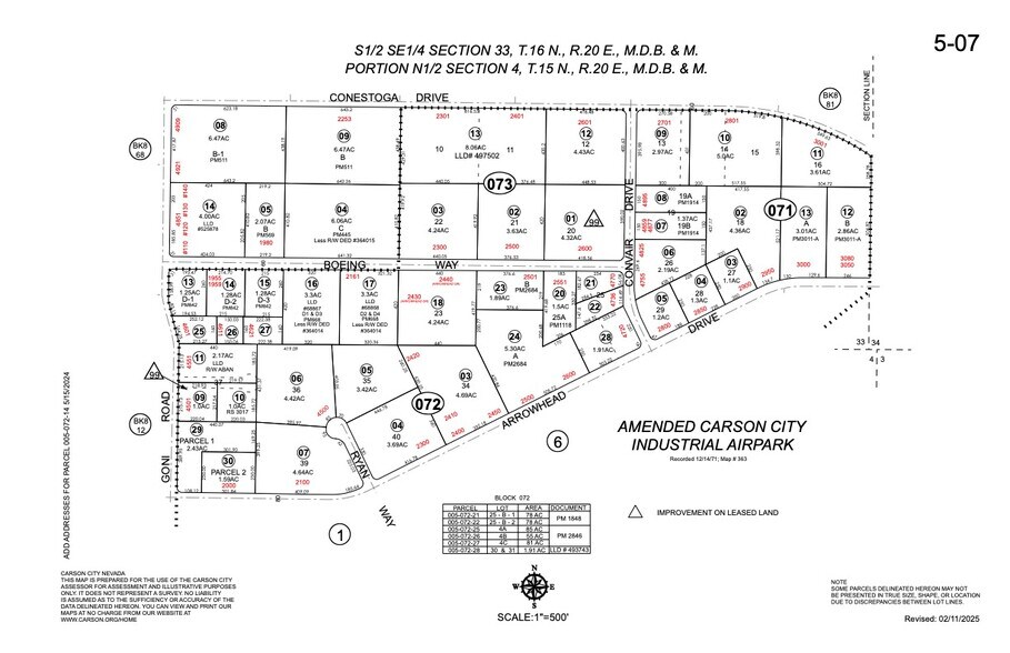 2300 Arrowhead Dr, Carson City, NV à louer - Plan cadastral – Image 2 sur 4
