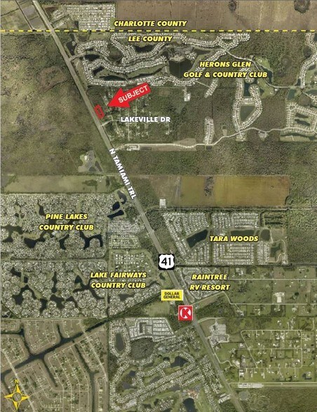 20388 N Tamiami Trl, North Fort Myers, FL à vendre - Aérien – Image 2 sur 4