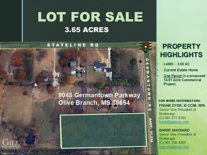 9045 Germantown Rd, Olive Branch, MS à vendre - Photo de l’immeuble – Image 2 sur 5