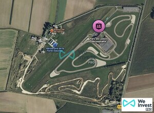 La Ferté-Gaucher - Vue aérienne  vue de carte - Image1