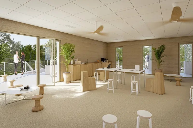 Bureau dans Montpellier à louer - Photo de l’immeuble – Image 3 sur 4
