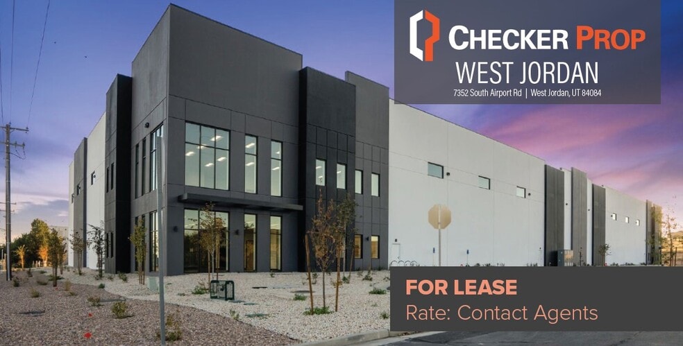 7352 S Airport Rd, West Jordan, UT à louer - Photo de l’immeuble – Image 1 sur 14