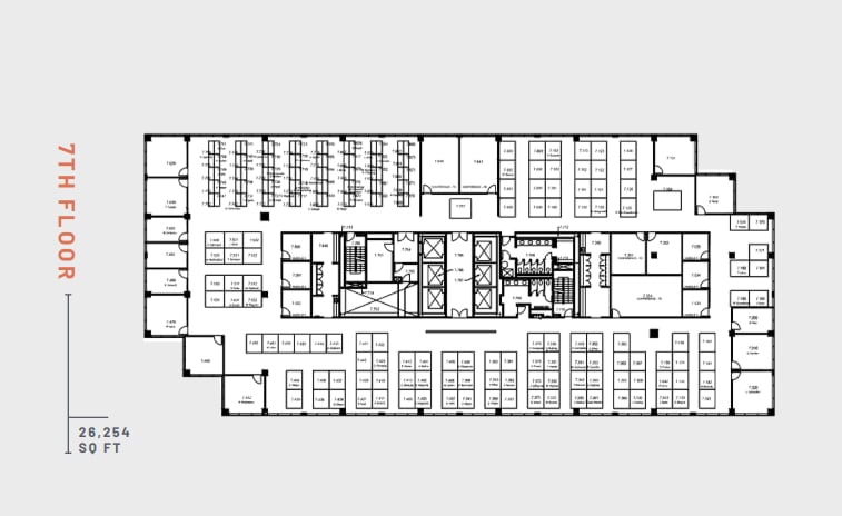 6111 N River Rd, Rosemont, IL à louer Plan d’étage– Image 1 sur 1