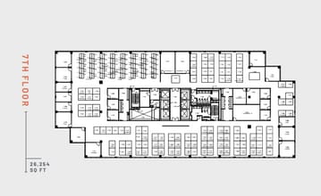 6111 N River Rd, Rosemont, IL à louer Plan d’étage– Image 1 sur 1