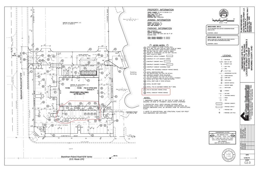 Applewood Blvd, Boardman, OH à louer - Plan de site – Image 2 sur 5