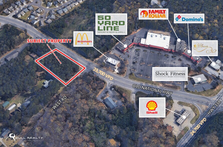 West Rd & Old National Hwy, Riverdale, GA à vendre - Photo de l’immeuble – Image 3 sur 5