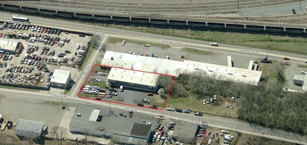 2002 Centre Ave, Roanoke, VA à vendre - Aérien – Image 3 sur 7