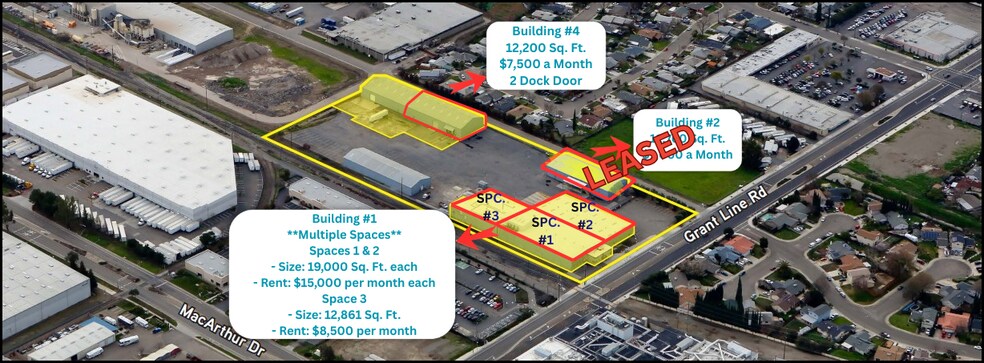 450 E Grant Line Rd, Tracy, CA à louer - Photo de l’immeuble – Image 1 sur 10