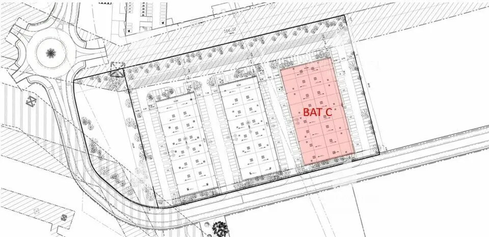 Local d'activités dans Persan à vendre Plan de site– Image 1 sur 7