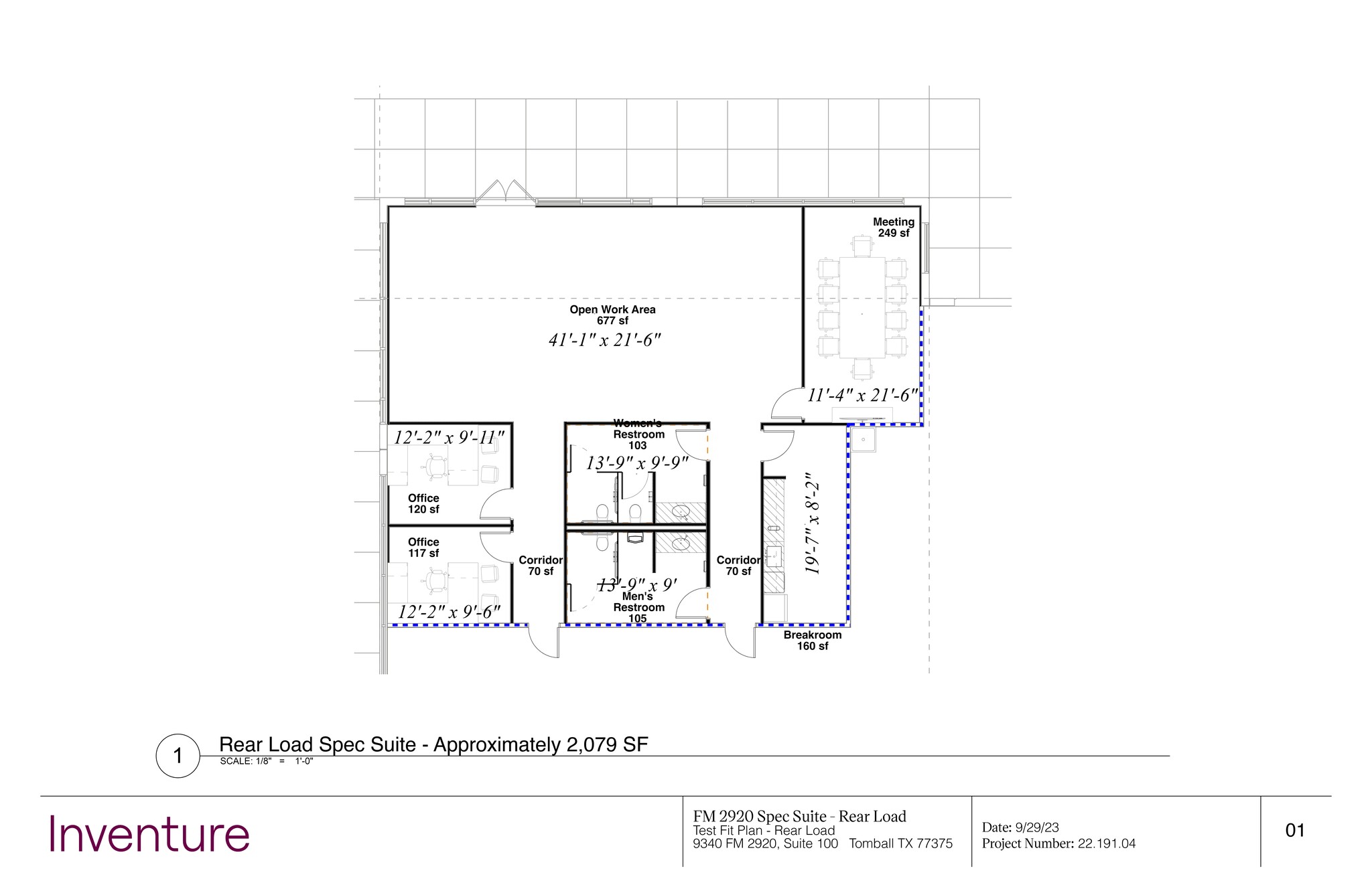 9400 FM 2920, Tomball, TX à louer Plan de site– Image 1 sur 1