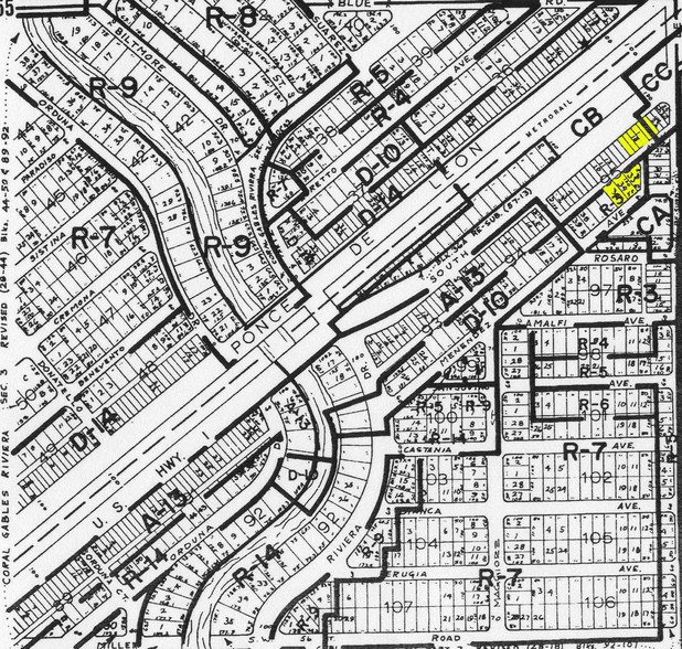 420 S Dixie Hwy, Coral Gables, FL à louer - Plan cadastral – Image 2 sur 5