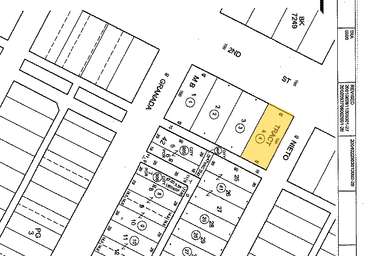 5128 E 2nd St, Long Beach, CA à louer - Plan cadastral – Image 2 sur 7
