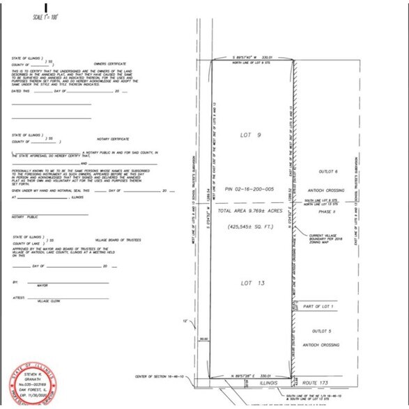 22458 Route 173 Rosecrans Hwy, Antioch, IL à vendre - Autre – Image 2 sur 2