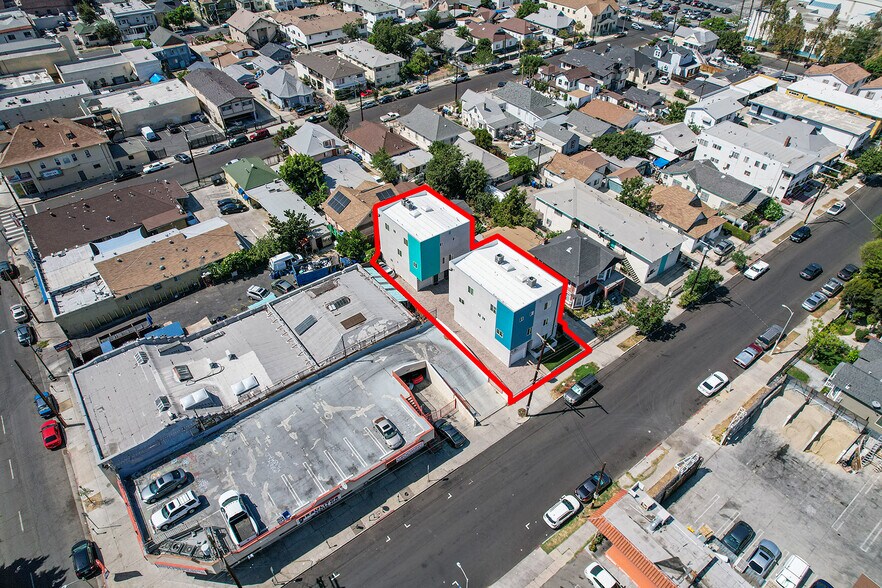 1243 S Catalina St, Los Angeles, CA à vendre - Aérien – Image 3 sur 11