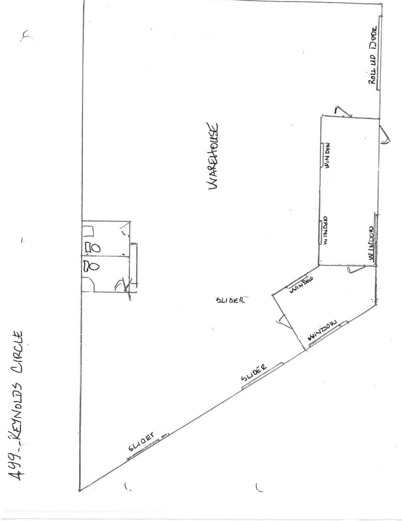 406-499 Reynolds Cir, San Jose, CA à louer Plan d’étage– Image 1 sur 1