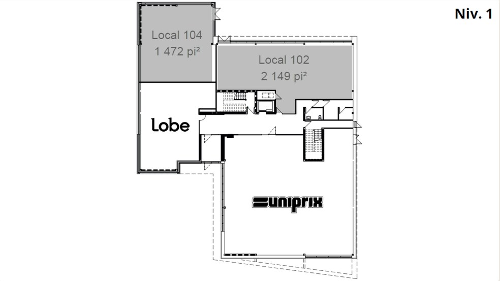 9745 Boul Sainte-Anne, Sainte-anne-de-beaupre, QC à louer - Plan d’étage – Image 2 sur 3