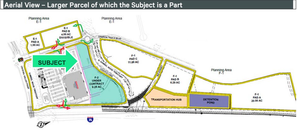 101 Dawson Dr, Castle Rock, CO à louer - Plan de site – Image 3 sur 4