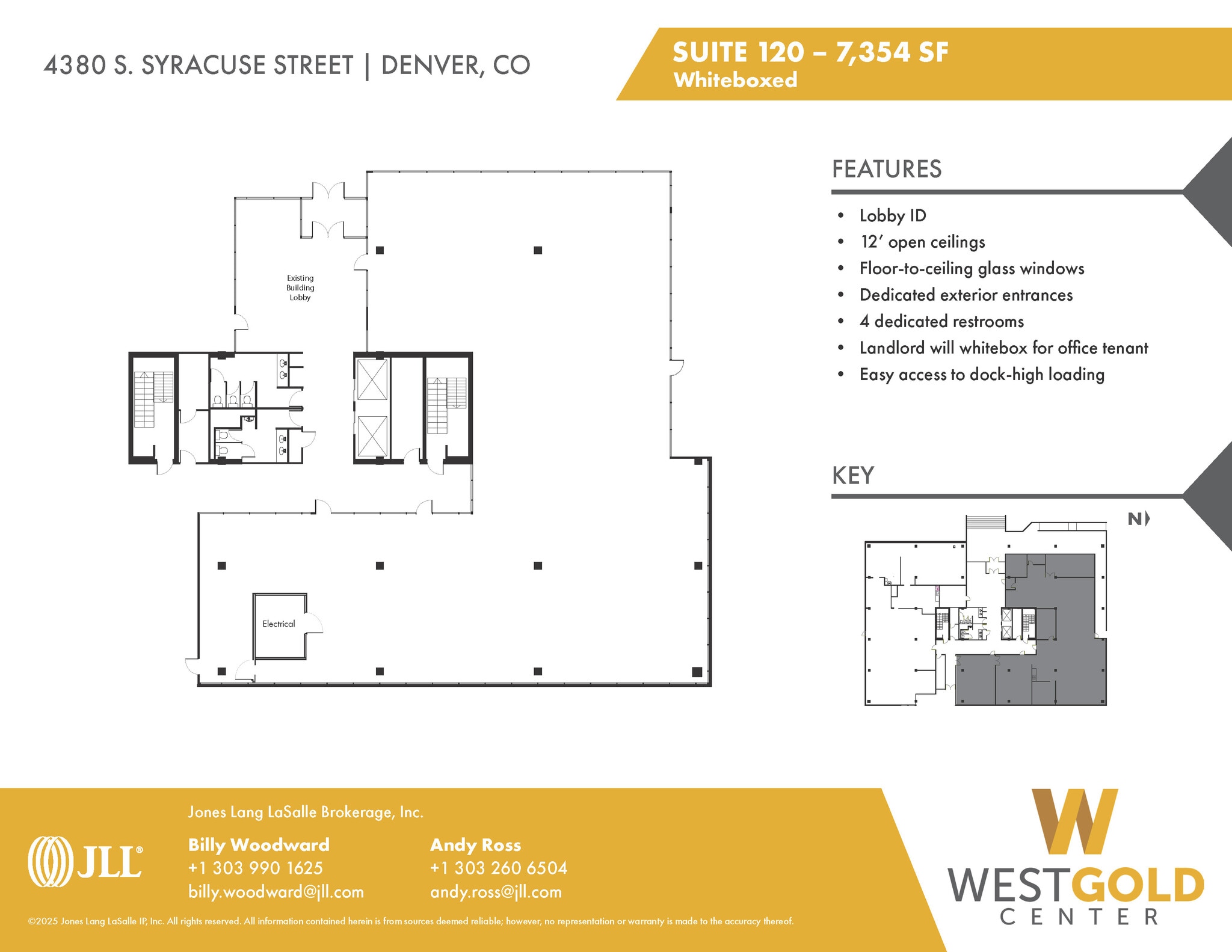 4380 S Syracuse St, Denver, CO à louer Plan d’étage– Image 1 sur 1