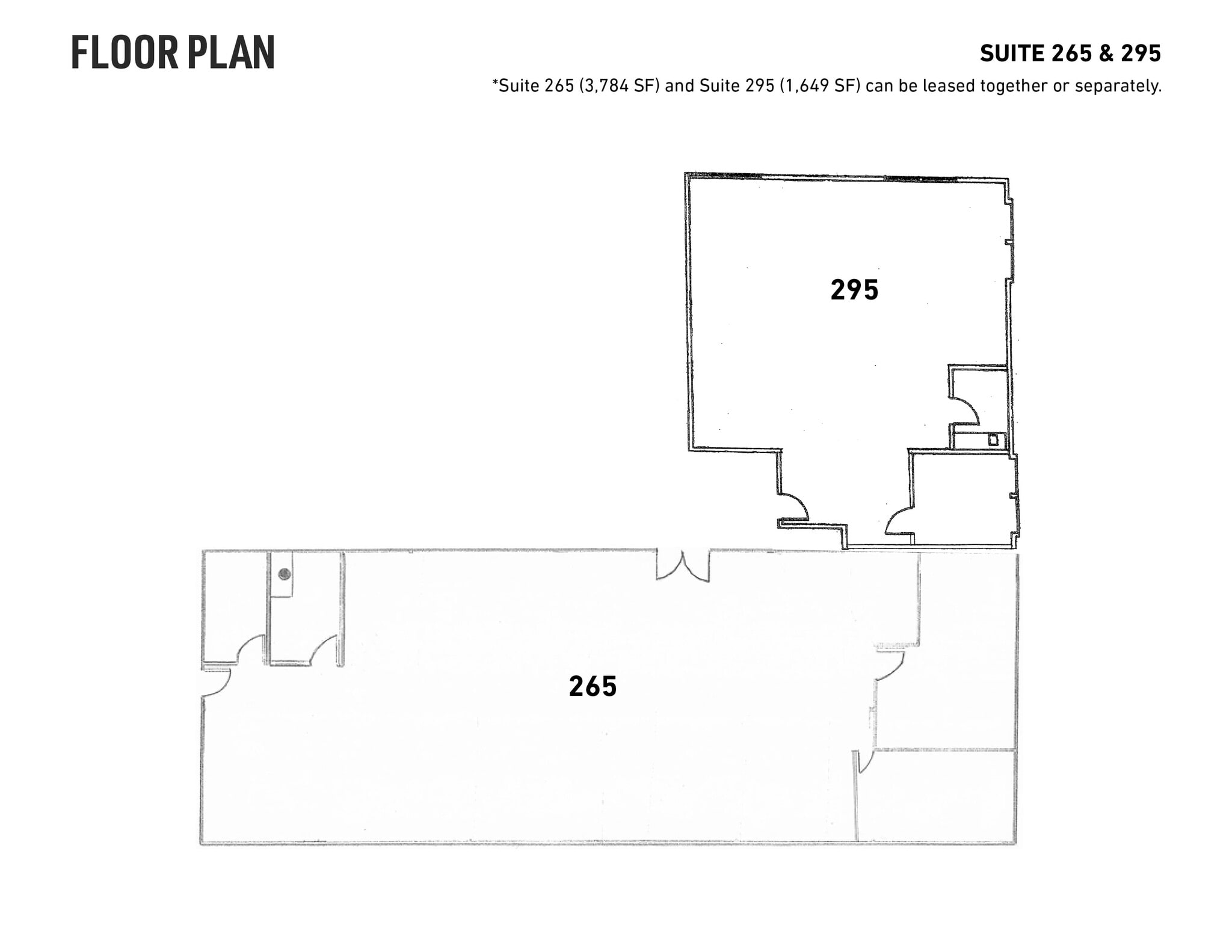 5301 Beethoven St, Playa Vista, CA à louer Plan d’étage– Image 1 sur 1