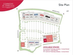 40400-40500 Winchester Rd, Temecula, CA à louer Plan d’étage– Image 1 sur 1