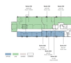 3030 Bunker Hill St, San Diego, CA à louer Plan d’étage– Image 1 sur 1