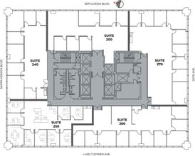 11111 Santa Monica Blvd, Los Angeles, CA à louer Plan d’étage– Image 1 sur 1