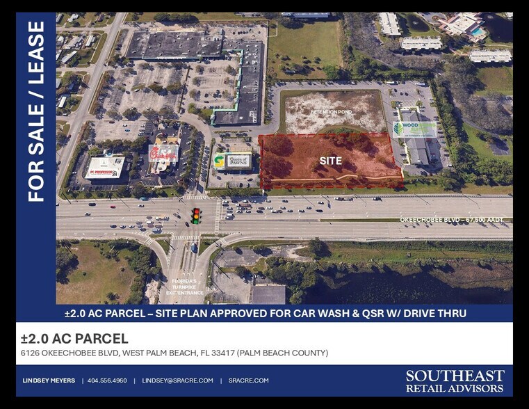 6350 Okeechobee Blvd, West Palm Beach, FL à louer - Photo principale – Image 1 sur 2