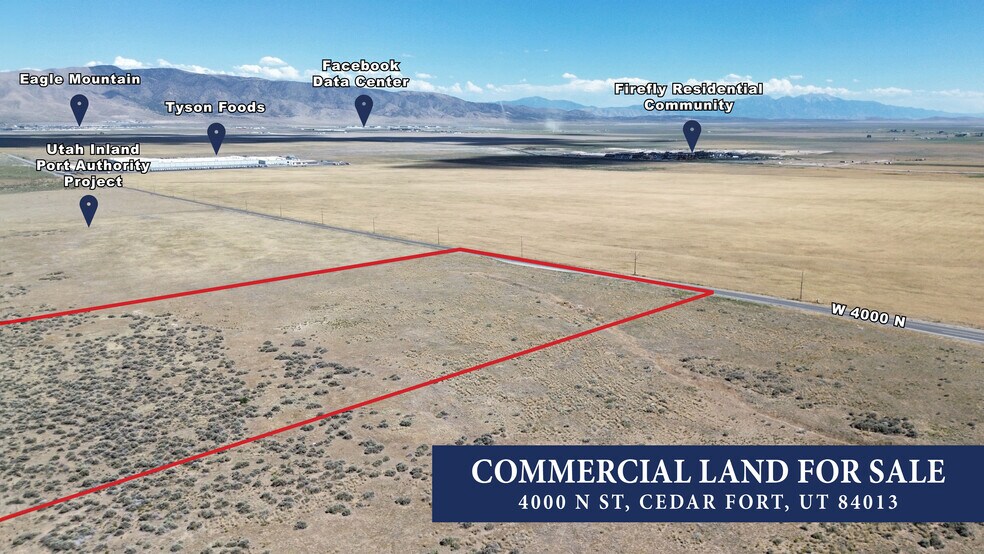 4000 N St Hwy 73, Cedar Fort, UT à vendre - Photo principale – Image 1 sur 7