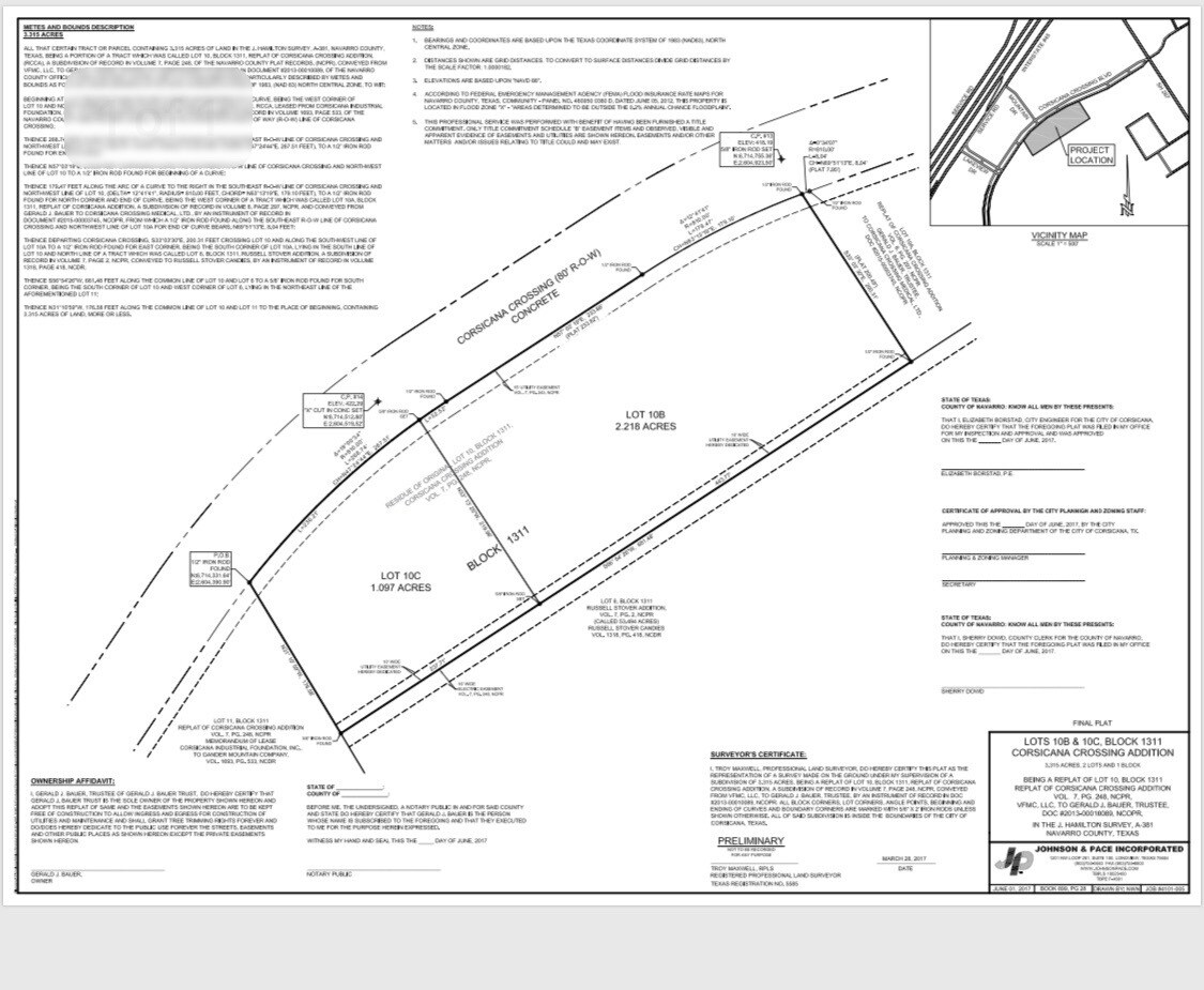 0 Corsicana Crossing Blvd, Corsicana, TX à vendre Photo de l’immeuble– Image 1 sur 6