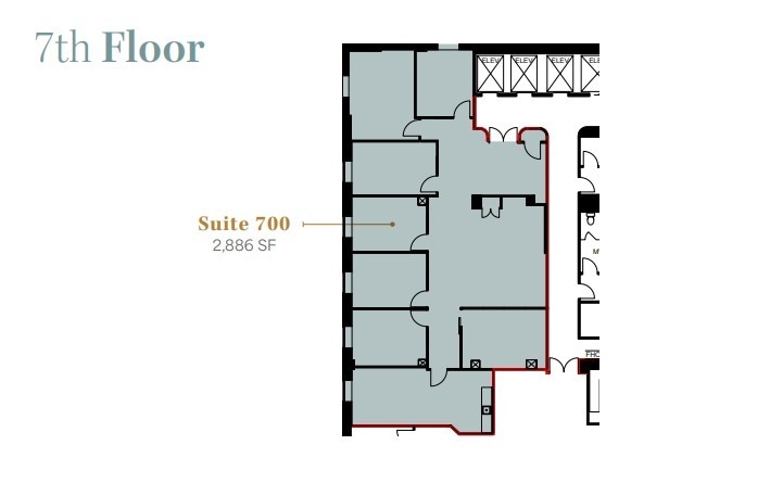67 Yonge St, Toronto, ON à louer Plan d’étage– Image 1 sur 1