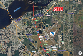5441 Constitutional Ave, Punta Gorda, FL - Vue aérienne  vue de carte