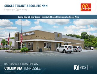 Plus de détails pour U.S. Highway 31 & Honey Farm Way way, Columbia, TN - Local commercial à vendre