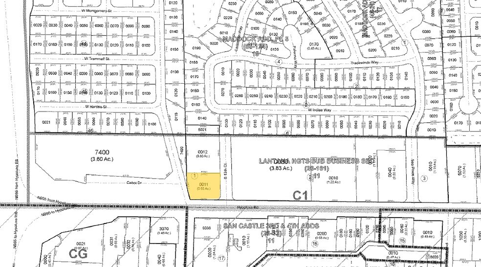 1301 Hypoluxo Rd, Lake Worth, FL à vendre - Plan cadastral – Image 3 sur 3