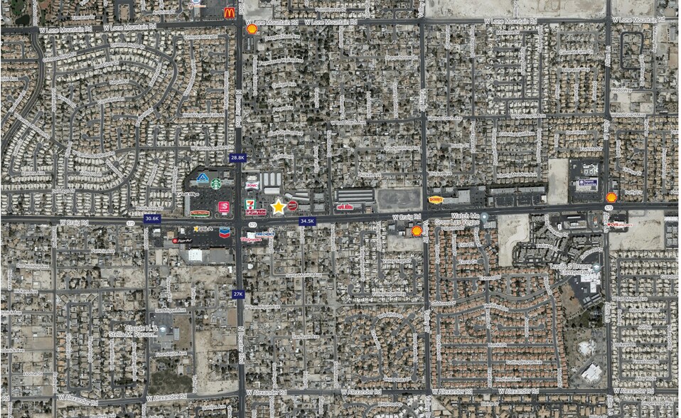 Craig and Decatur, North Las Vegas, NV à louer - Aérien – Image 1 sur 3