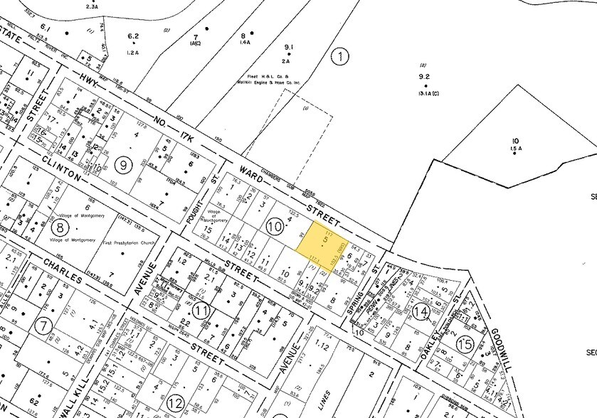 159 Ward St, Montgomery, NY à louer - Plan cadastral – Image 2 sur 2