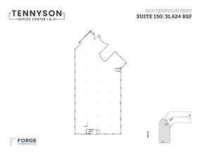 6100 Tennyson Pky, Plano, TX à louer Plan d’étage– Image 1 sur 1