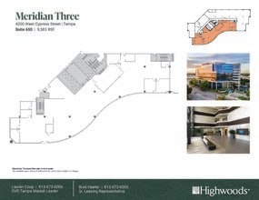 4350 W Cypress St, Tampa, FL à louer Plan d’étage– Image 1 sur 1