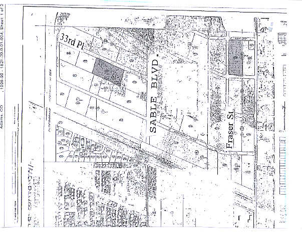 3650 Fraser St, Aurora, CO à louer - Plan cadastral – Image 3 sur 7