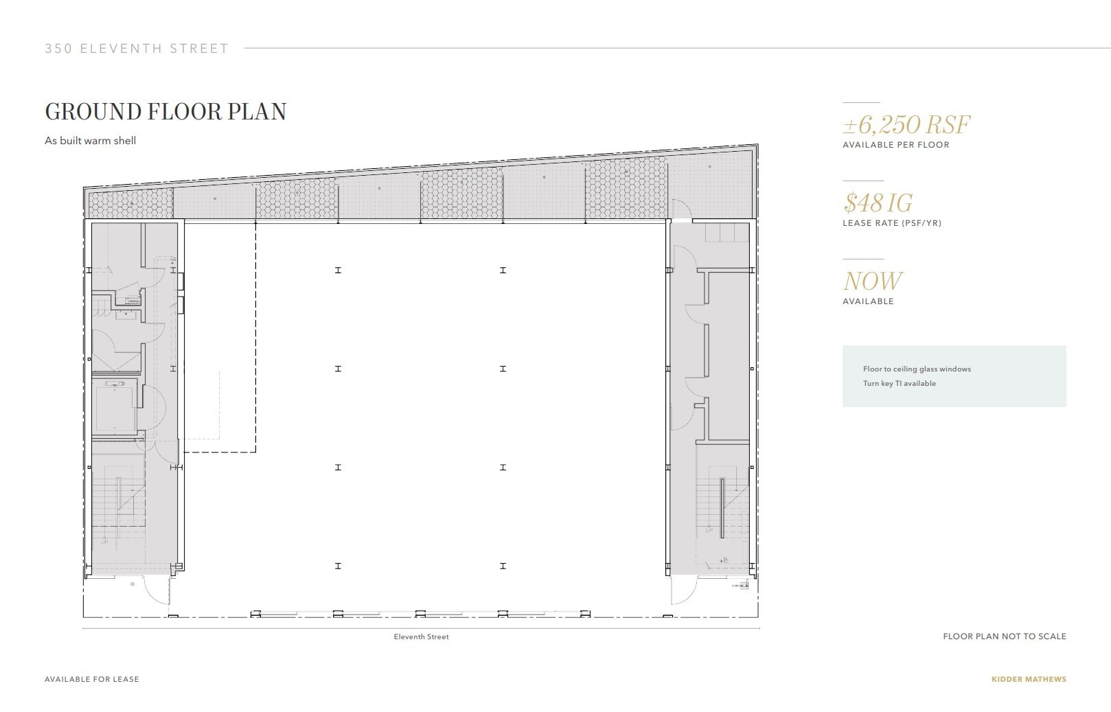 350 11th St, San Francisco, CA à louer Plan d’étage– Image 1 sur 1