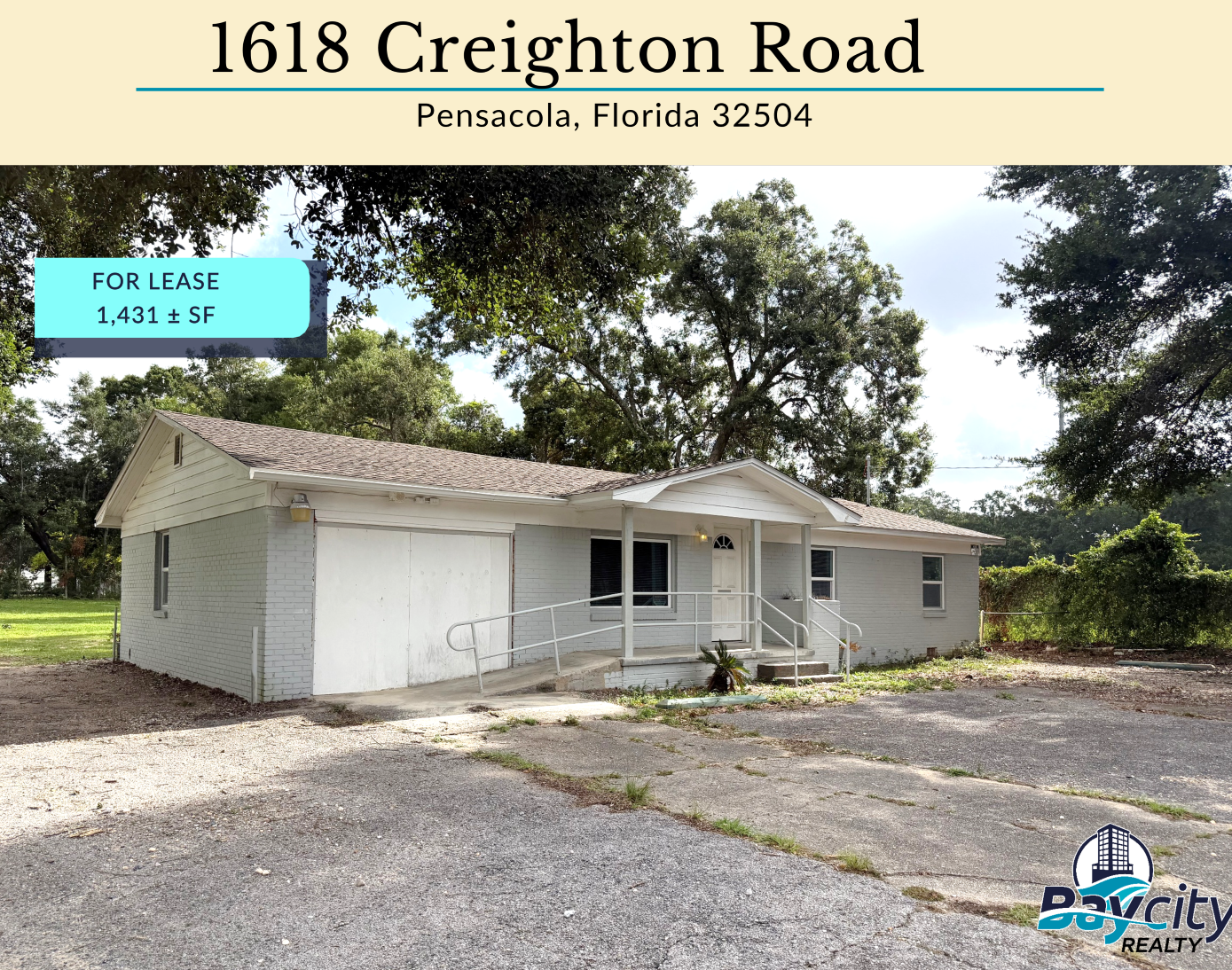 1618 Creighton Rd, Pensacola, FL à louer Photo de l’immeuble– Image 1 sur 11