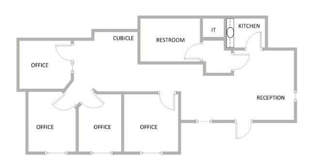 8767 E Via de Commercio, Scottsdale, AZ à louer Plan d’étage– Image 1 sur 1
