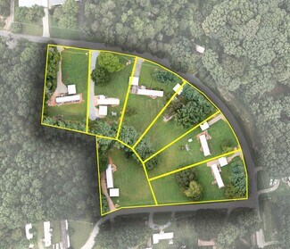 Plus de détails pour 7 Lots and 7 Leased Mobile Homes – Terrain à vendre, Pfafftown, NC